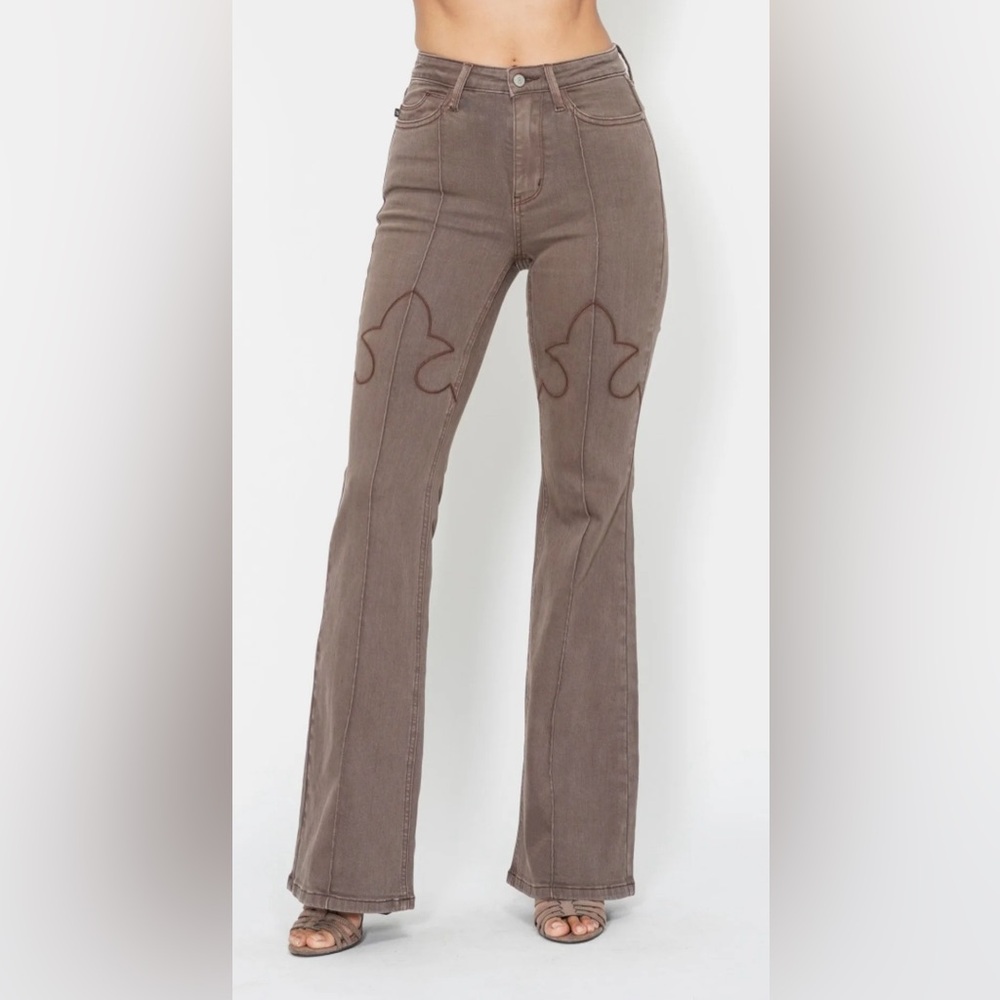 Judy Blue High Waist - Western Garment Dyed Jean
